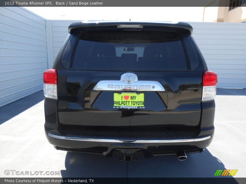 Black / Sand Beige Leather 2013 Toyota 4Runner SR5