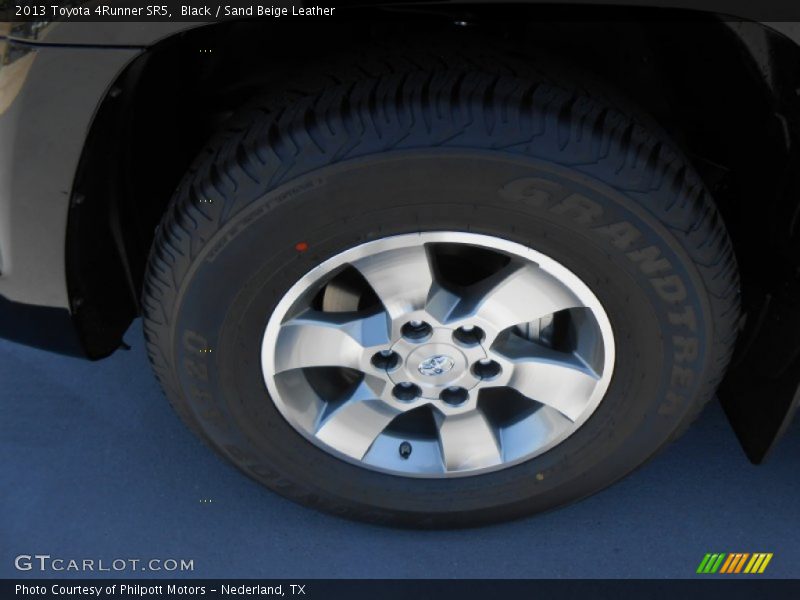 Black / Sand Beige Leather 2013 Toyota 4Runner SR5
