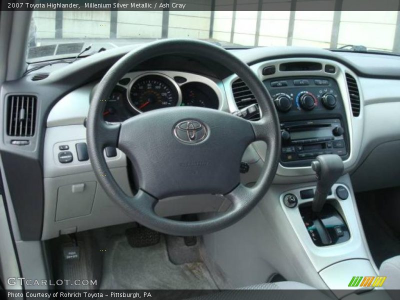 Millenium Silver Metallic / Ash Gray 2007 Toyota Highlander