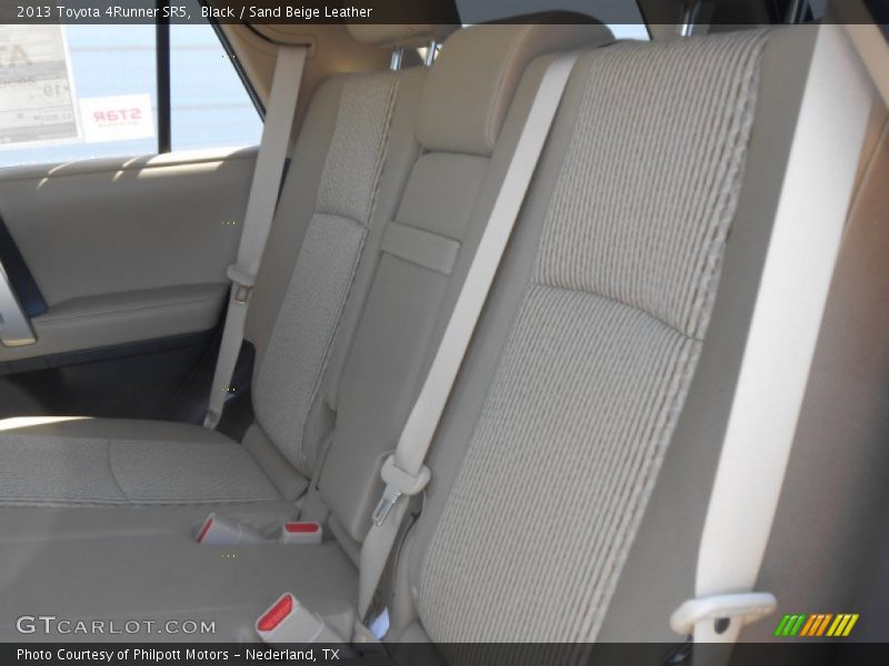 Black / Sand Beige Leather 2013 Toyota 4Runner SR5