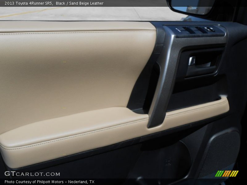 Black / Sand Beige Leather 2013 Toyota 4Runner SR5