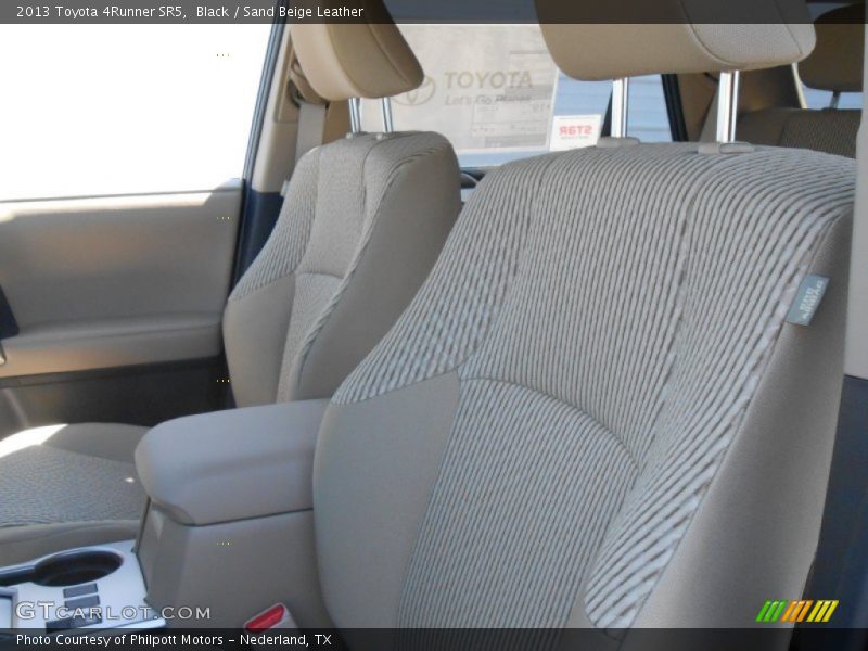 Black / Sand Beige Leather 2013 Toyota 4Runner SR5