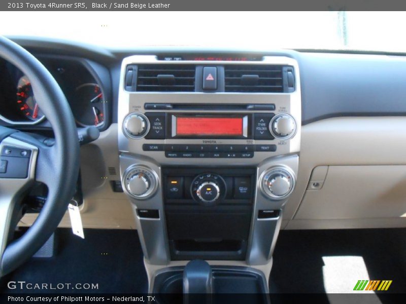 Black / Sand Beige Leather 2013 Toyota 4Runner SR5