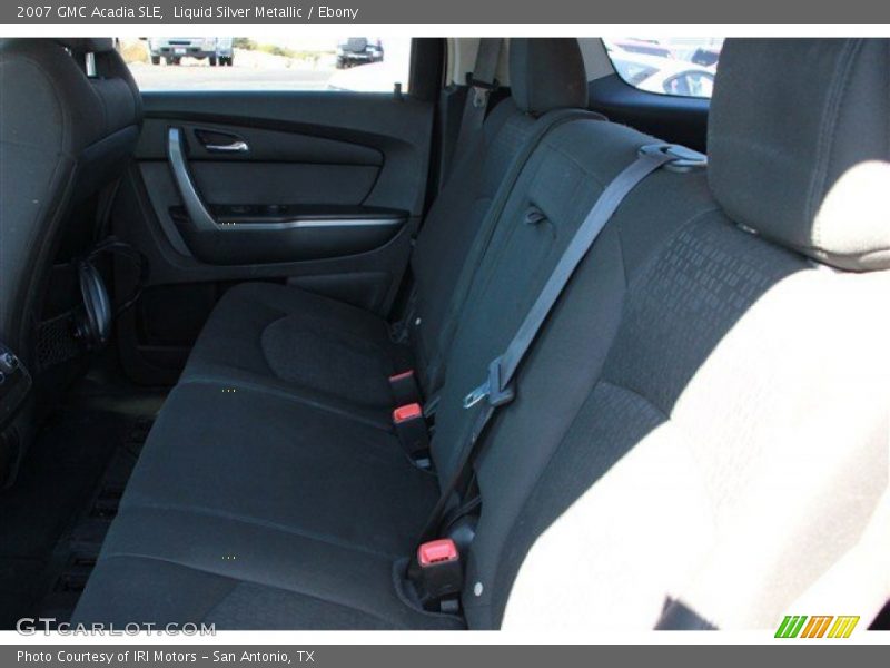 Liquid Silver Metallic / Ebony 2007 GMC Acadia SLE