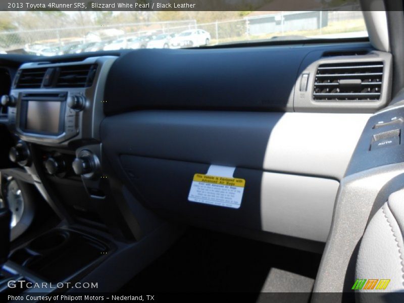 Blizzard White Pearl / Black Leather 2013 Toyota 4Runner SR5