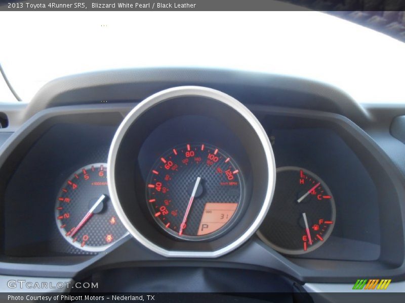 Blizzard White Pearl / Black Leather 2013 Toyota 4Runner SR5