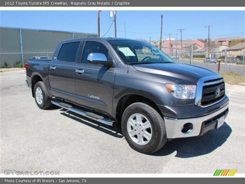 Magnetic Gray Metallic / Graphite 2012 Toyota Tundra SR5 CrewMax