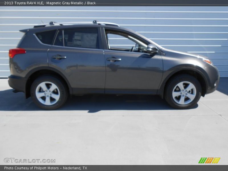 Magnetic Gray Metallic / Black 2013 Toyota RAV4 XLE