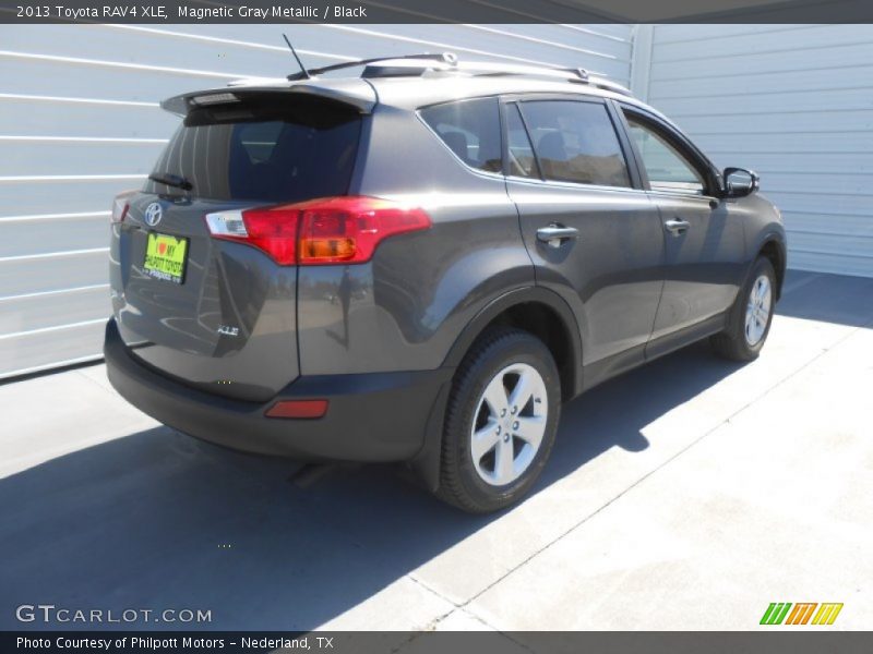 Magnetic Gray Metallic / Black 2013 Toyota RAV4 XLE