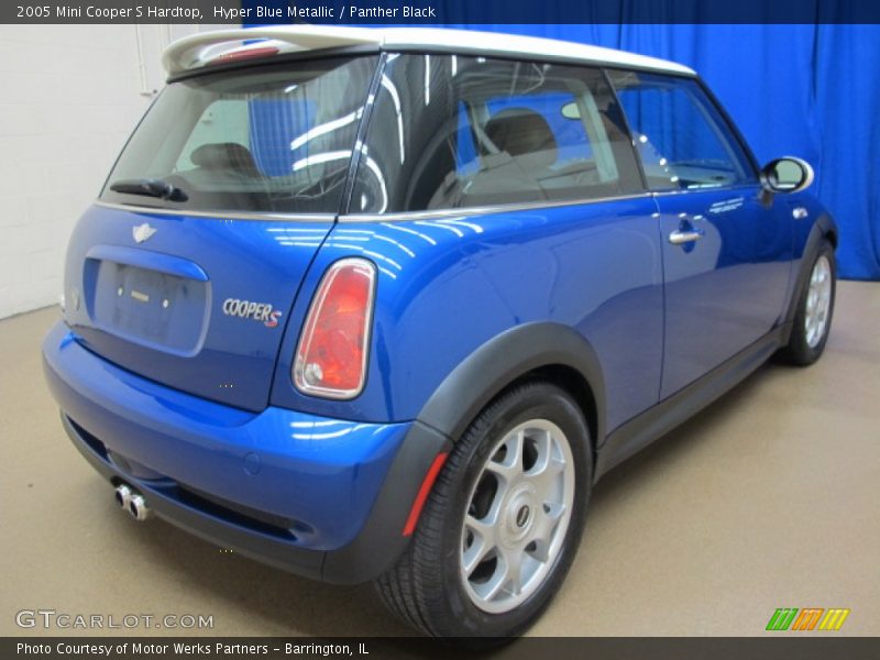 Hyper Blue Metallic / Panther Black 2005 Mini Cooper S Hardtop
