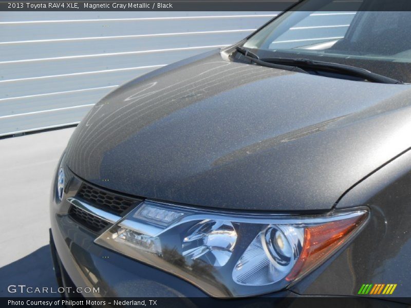Magnetic Gray Metallic / Black 2013 Toyota RAV4 XLE