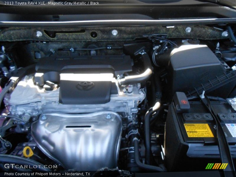 Magnetic Gray Metallic / Black 2013 Toyota RAV4 XLE