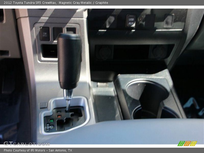 Magnetic Gray Metallic / Graphite 2012 Toyota Tundra SR5 CrewMax