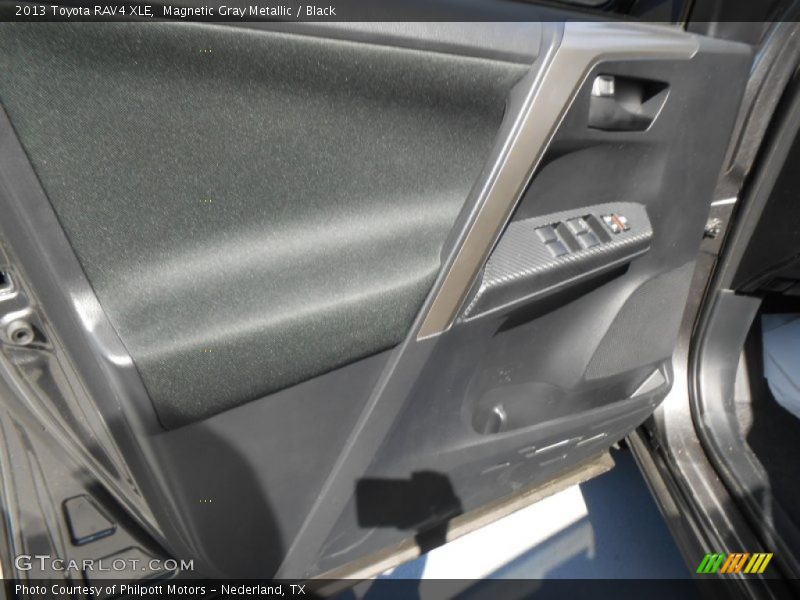 Magnetic Gray Metallic / Black 2013 Toyota RAV4 XLE