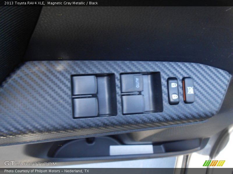 Magnetic Gray Metallic / Black 2013 Toyota RAV4 XLE