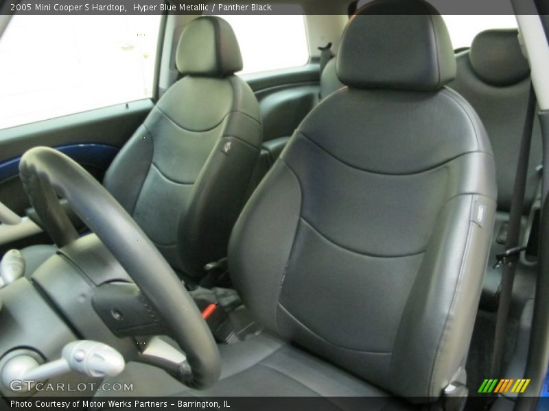 Hyper Blue Metallic / Panther Black 2005 Mini Cooper S Hardtop