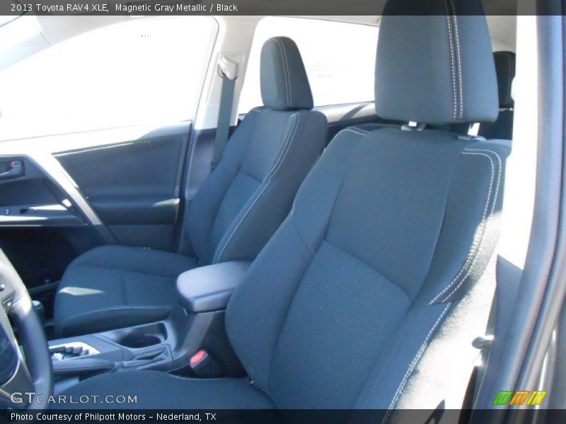 Magnetic Gray Metallic / Black 2013 Toyota RAV4 XLE
