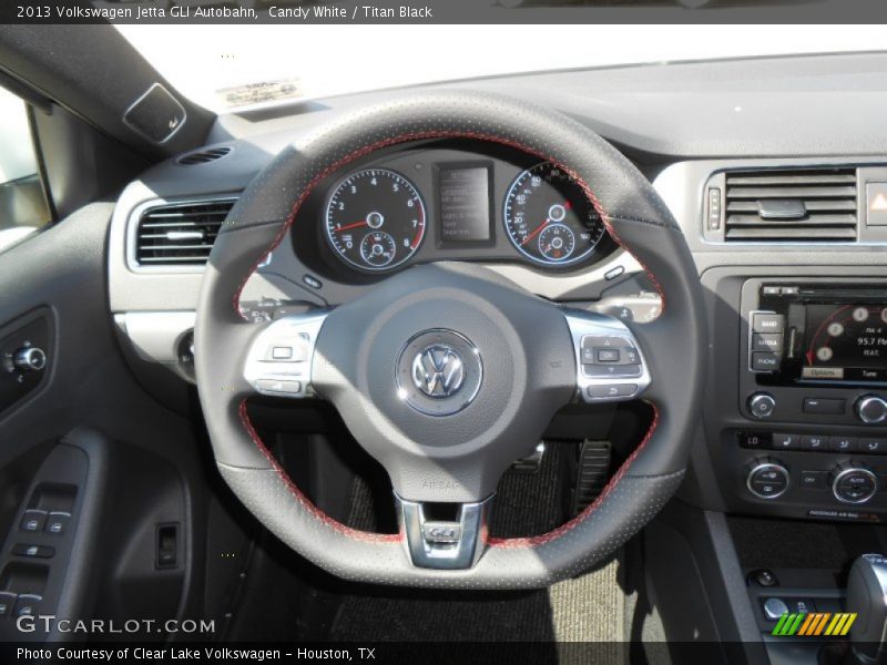  2013 Jetta GLI Autobahn Steering Wheel