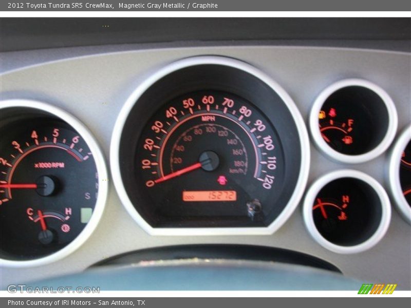 Magnetic Gray Metallic / Graphite 2012 Toyota Tundra SR5 CrewMax