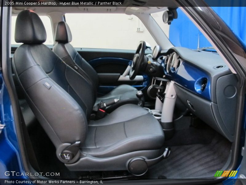 Hyper Blue Metallic / Panther Black 2005 Mini Cooper S Hardtop