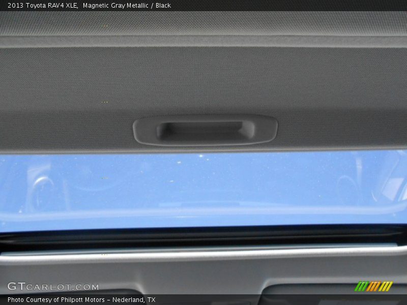 Magnetic Gray Metallic / Black 2013 Toyota RAV4 XLE