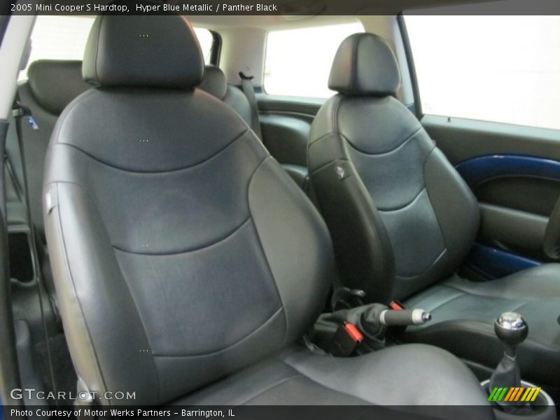 Hyper Blue Metallic / Panther Black 2005 Mini Cooper S Hardtop