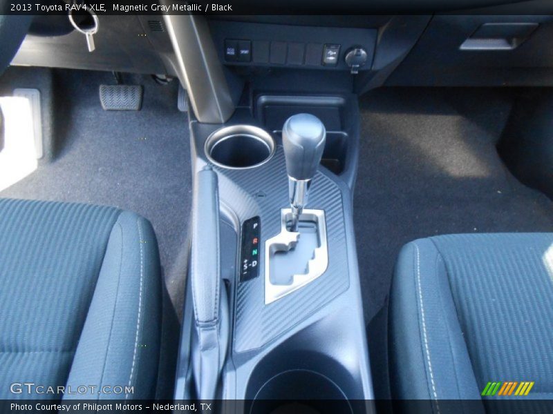 Magnetic Gray Metallic / Black 2013 Toyota RAV4 XLE