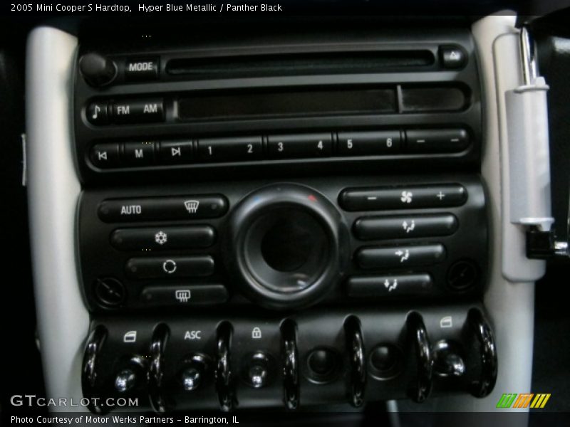 Hyper Blue Metallic / Panther Black 2005 Mini Cooper S Hardtop