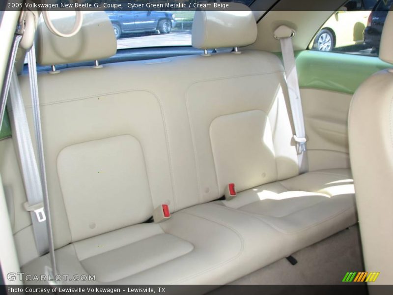 Cyber Green Metallic / Cream Beige 2005 Volkswagen New Beetle GL Coupe