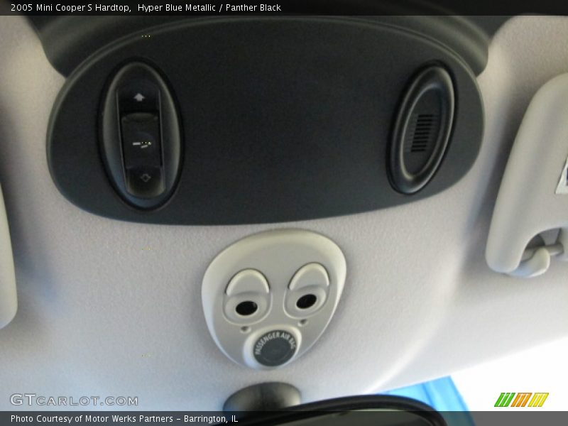 Hyper Blue Metallic / Panther Black 2005 Mini Cooper S Hardtop