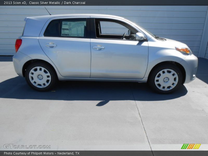 Classic Silver Metallic / Dark Charcoal 2013 Scion xD