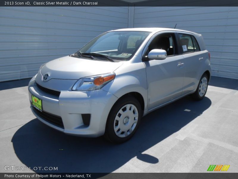 Classic Silver Metallic / Dark Charcoal 2013 Scion xD
