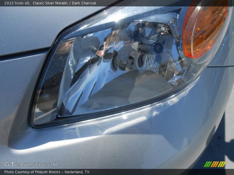 Classic Silver Metallic / Dark Charcoal 2013 Scion xD