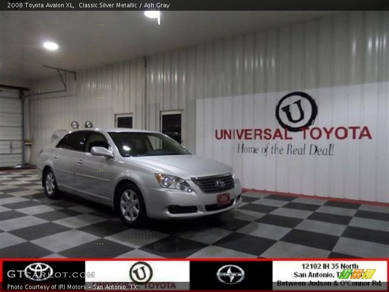 Classic Silver Metallic / Ash Gray 2008 Toyota Avalon XL