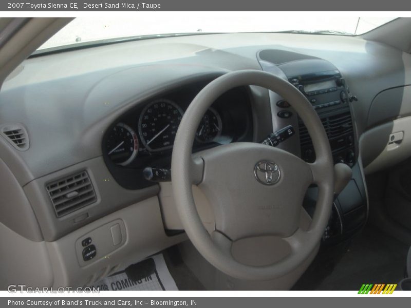 Desert Sand Mica / Taupe 2007 Toyota Sienna CE