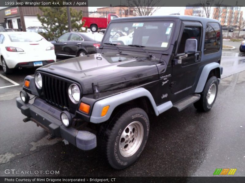 Black / Agate 1999 Jeep Wrangler Sport 4x4