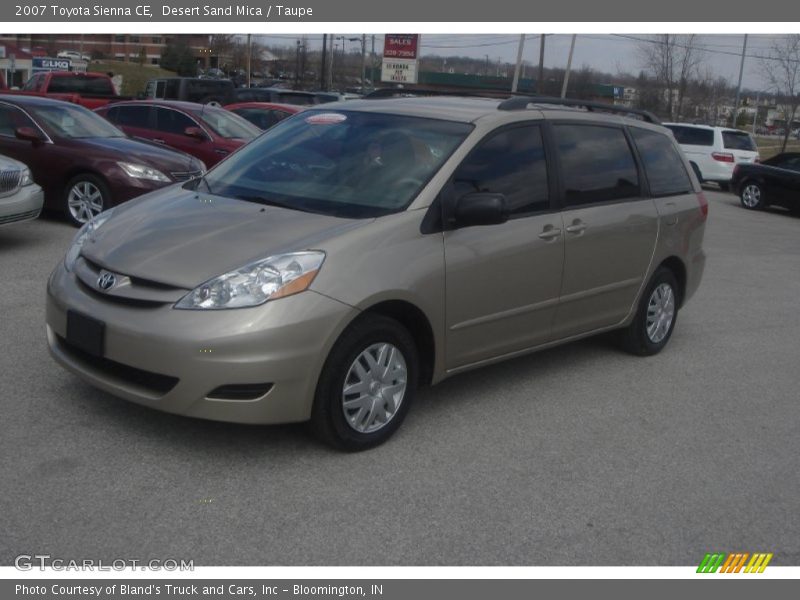 Desert Sand Mica / Taupe 2007 Toyota Sienna CE