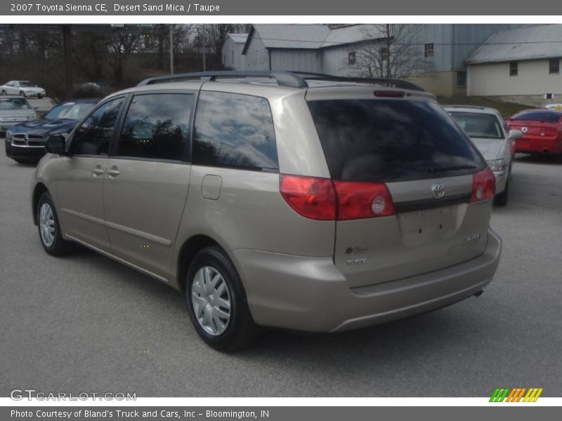 Desert Sand Mica / Taupe 2007 Toyota Sienna CE