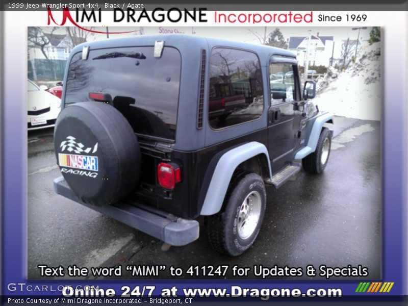 Black / Agate 1999 Jeep Wrangler Sport 4x4
