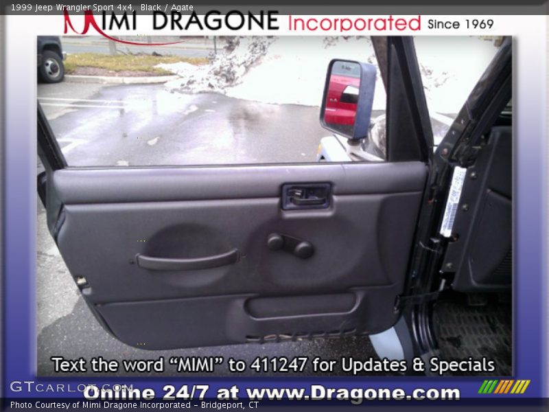 Black / Agate 1999 Jeep Wrangler Sport 4x4