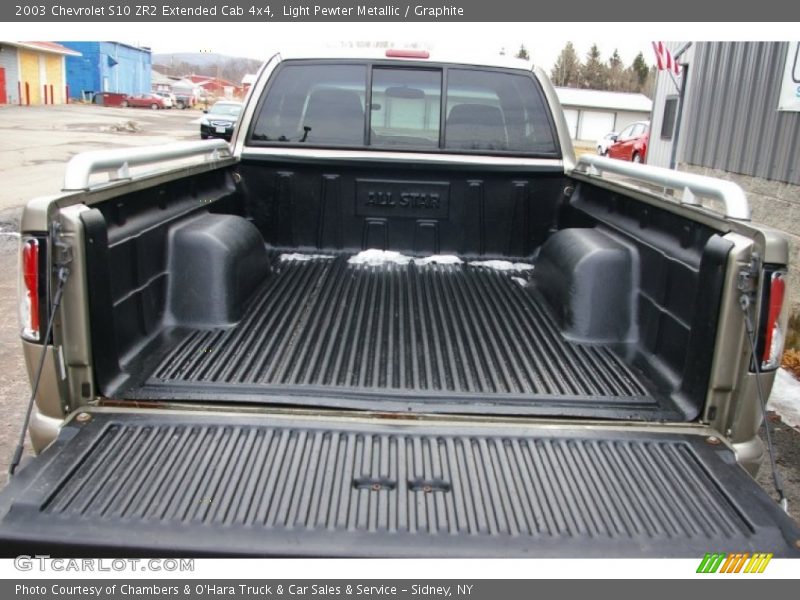Light Pewter Metallic / Graphite 2003 Chevrolet S10 ZR2 Extended Cab 4x4