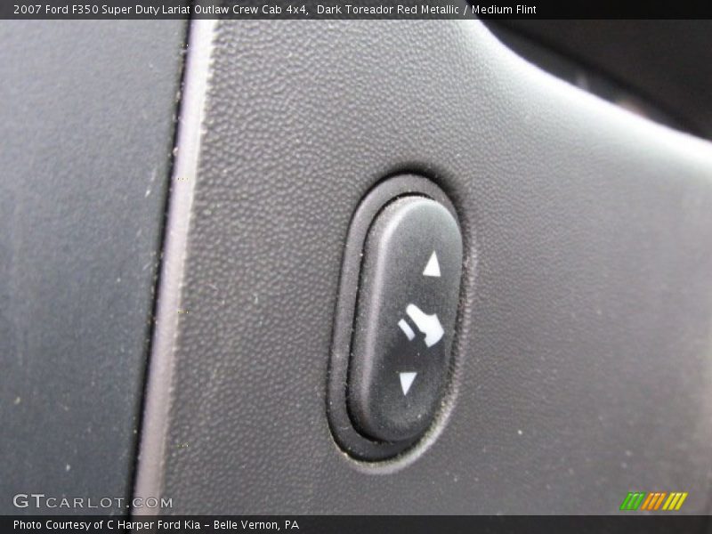 Dark Toreador Red Metallic / Medium Flint 2007 Ford F350 Super Duty Lariat Outlaw Crew Cab 4x4