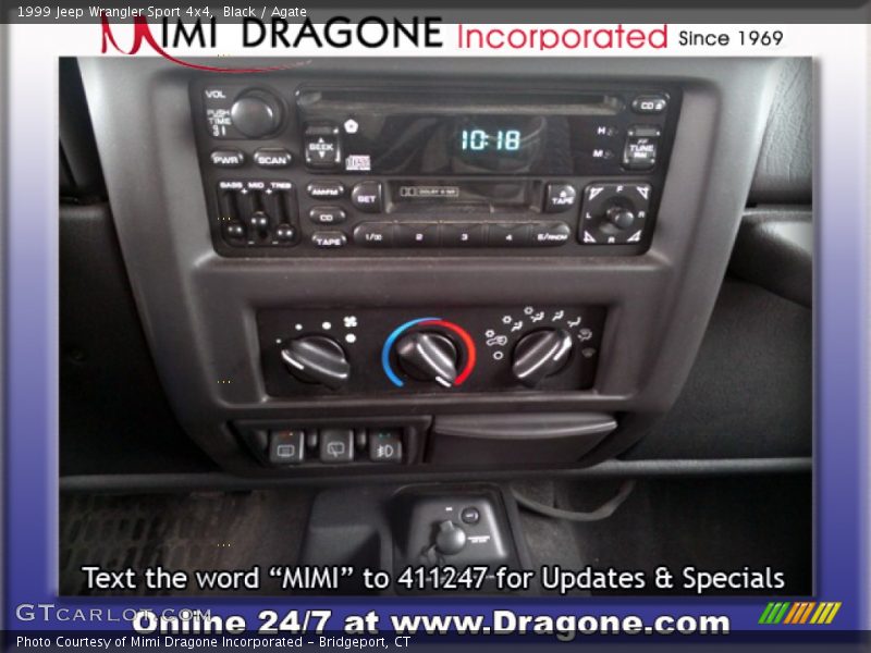Black / Agate 1999 Jeep Wrangler Sport 4x4