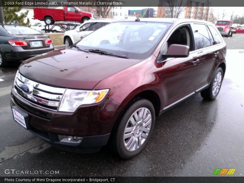 Cinnamon Metallic / Charcoal Black 2009 Ford Edge Limited AWD