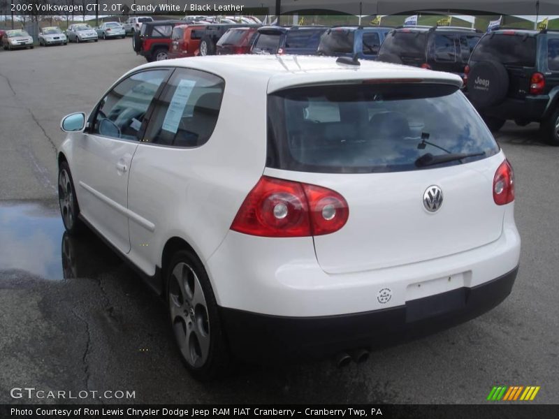 Candy White / Black Leather 2006 Volkswagen GTI 2.0T