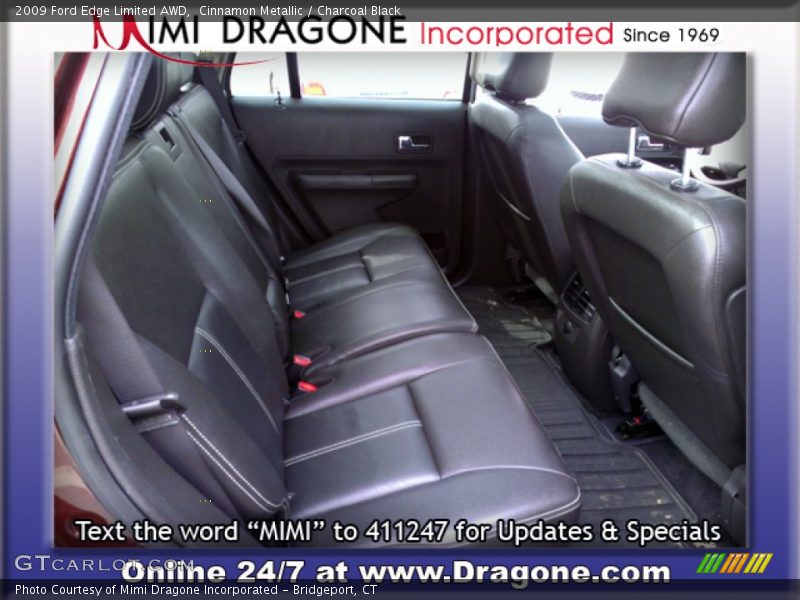 Cinnamon Metallic / Charcoal Black 2009 Ford Edge Limited AWD