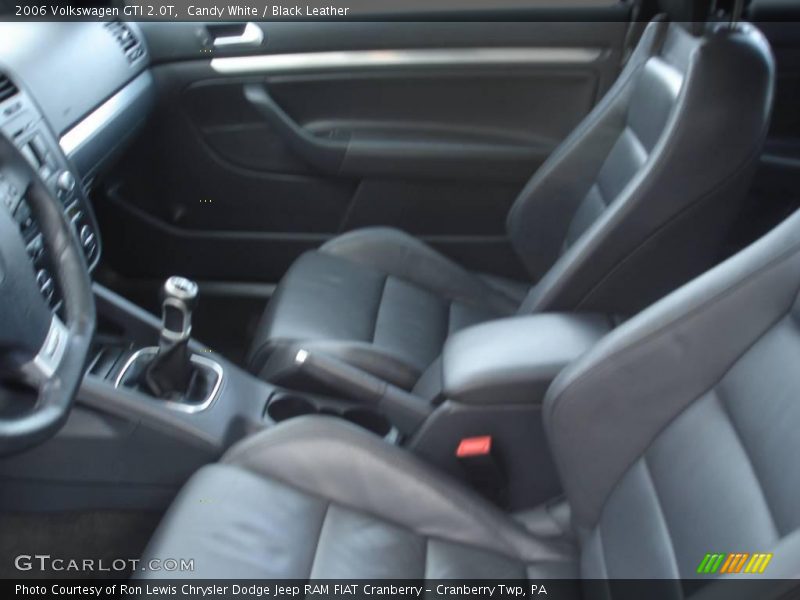 Candy White / Black Leather 2006 Volkswagen GTI 2.0T