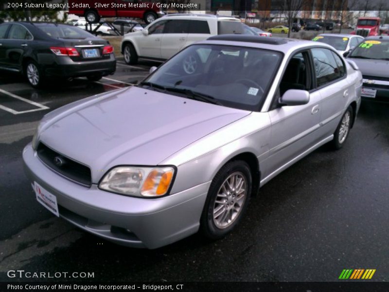 Silver Stone Metallic / Gray Moquette 2004 Subaru Legacy L Sedan