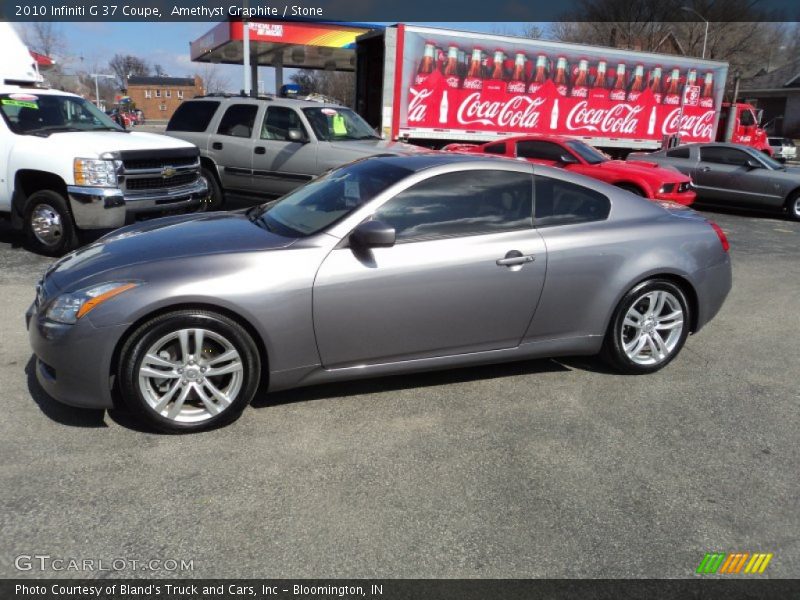 Amethyst Graphite / Stone 2010 Infiniti G 37 Coupe
