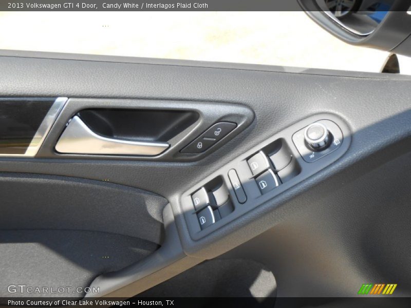 Candy White / Interlagos Plaid Cloth 2013 Volkswagen GTI 4 Door